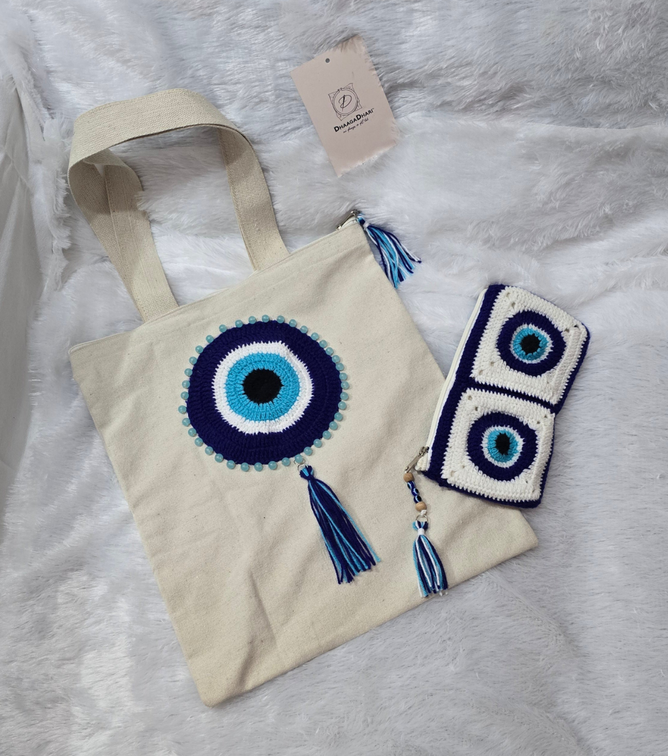 Evil Eye Tote Bag Combo