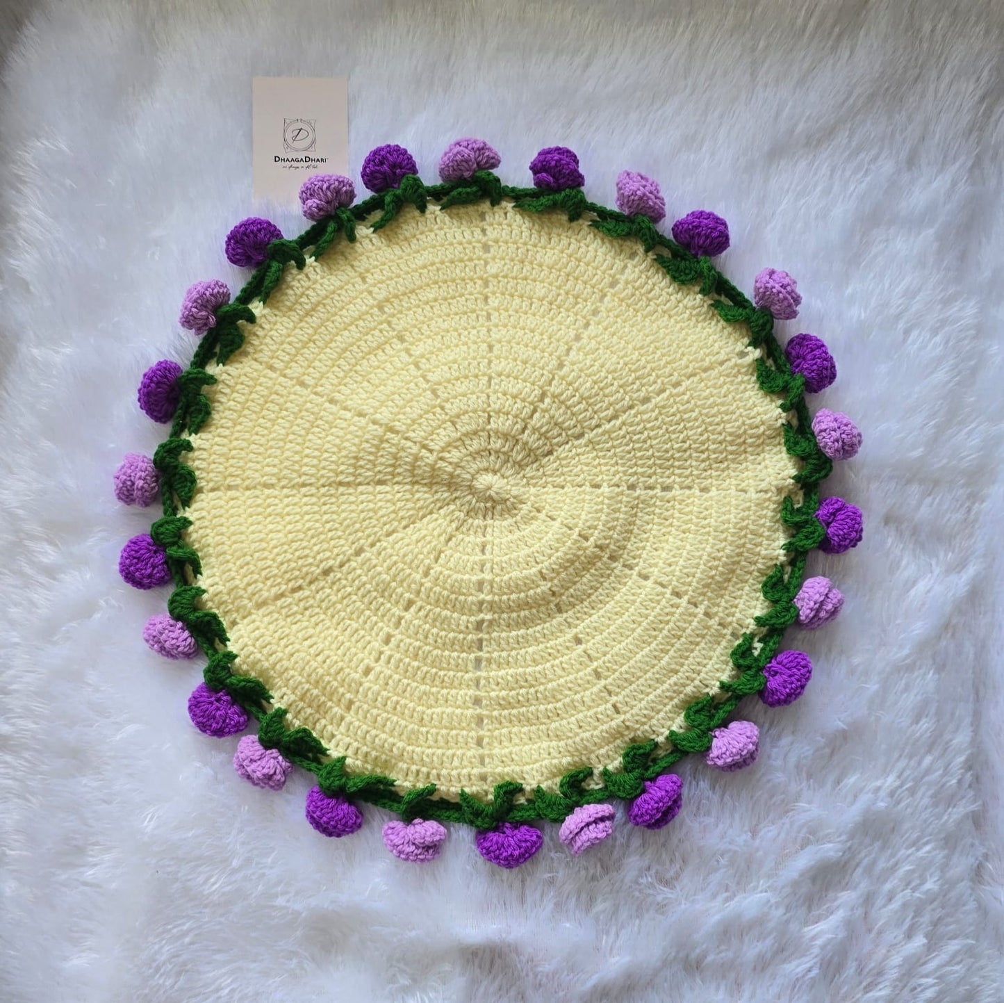 Crochet Rose Bouquet Blanket