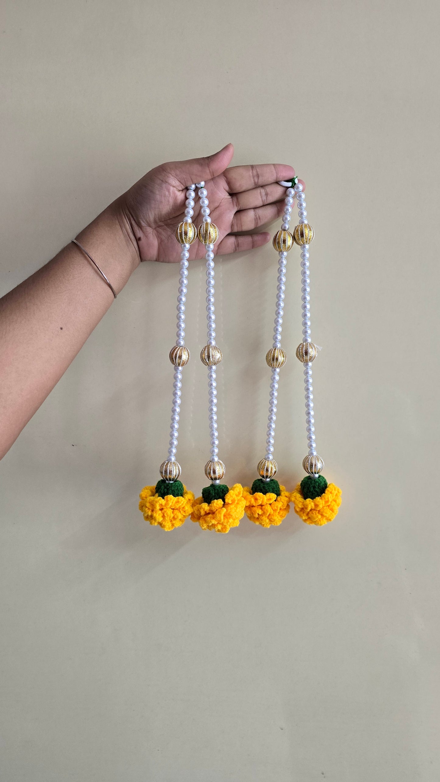 Handmade Marigold Hangings | Festive Home Décor by DhaagaDhari