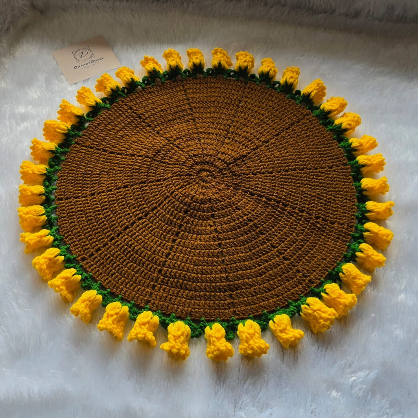 Crochet Lily Of Valley Bouquet Blanket