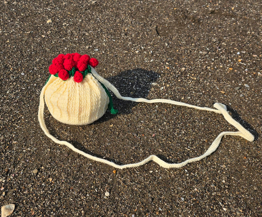 The 'Rose Garden' Crochet Potli