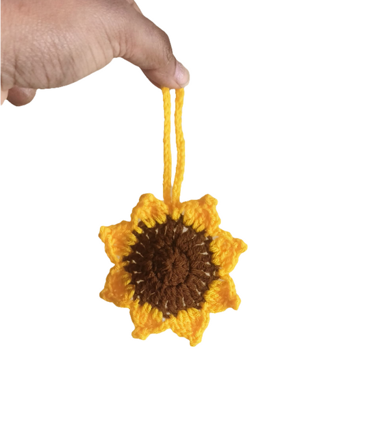 Sunflower Charm | Keychain