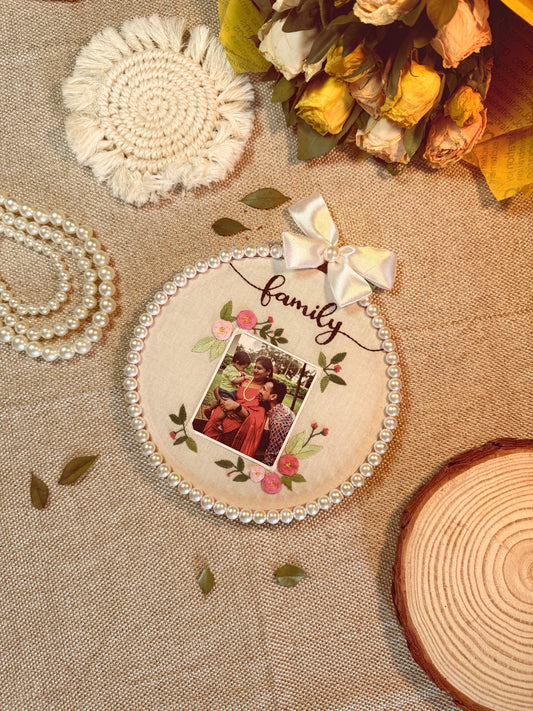 Embroidered Photo Frame