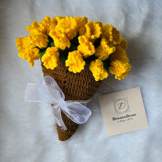 Crochet Lily Of Valley Bouquet Blanket