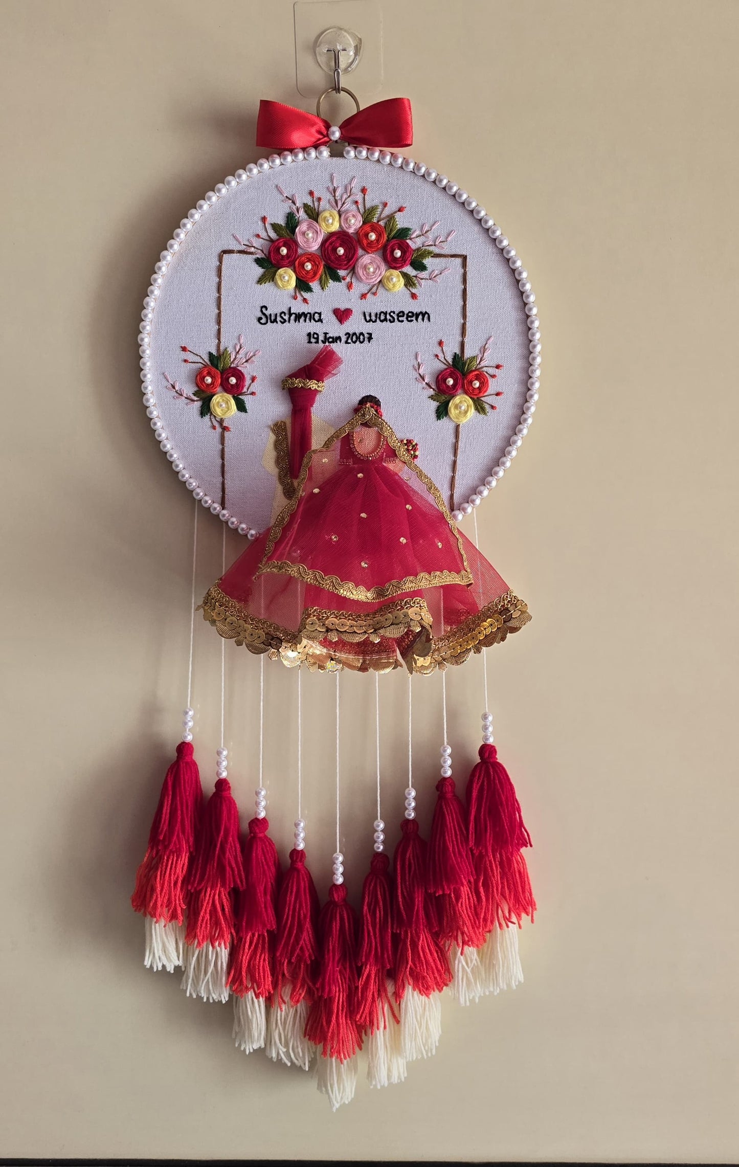 Embroidery Wedding Hoop