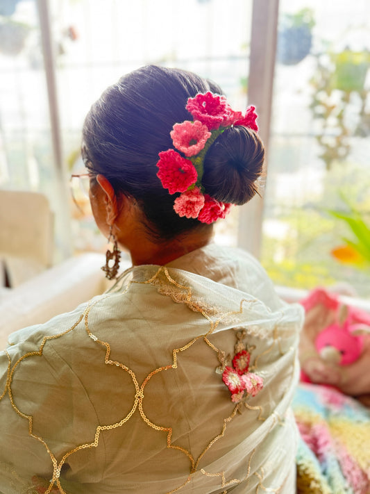 The Pink Lily Valley Scrunchie