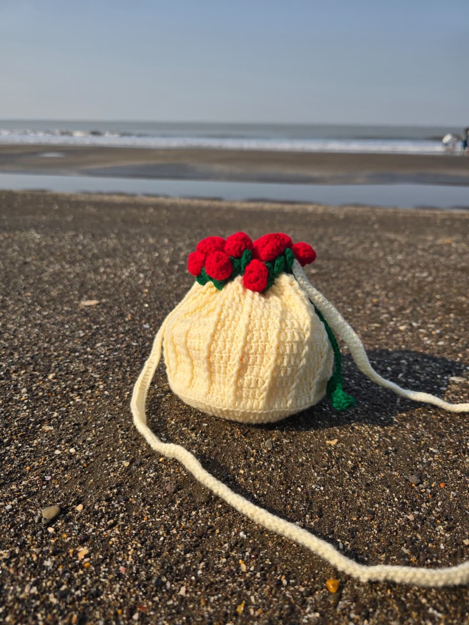 The 'Rose Garden' Crochet Potli