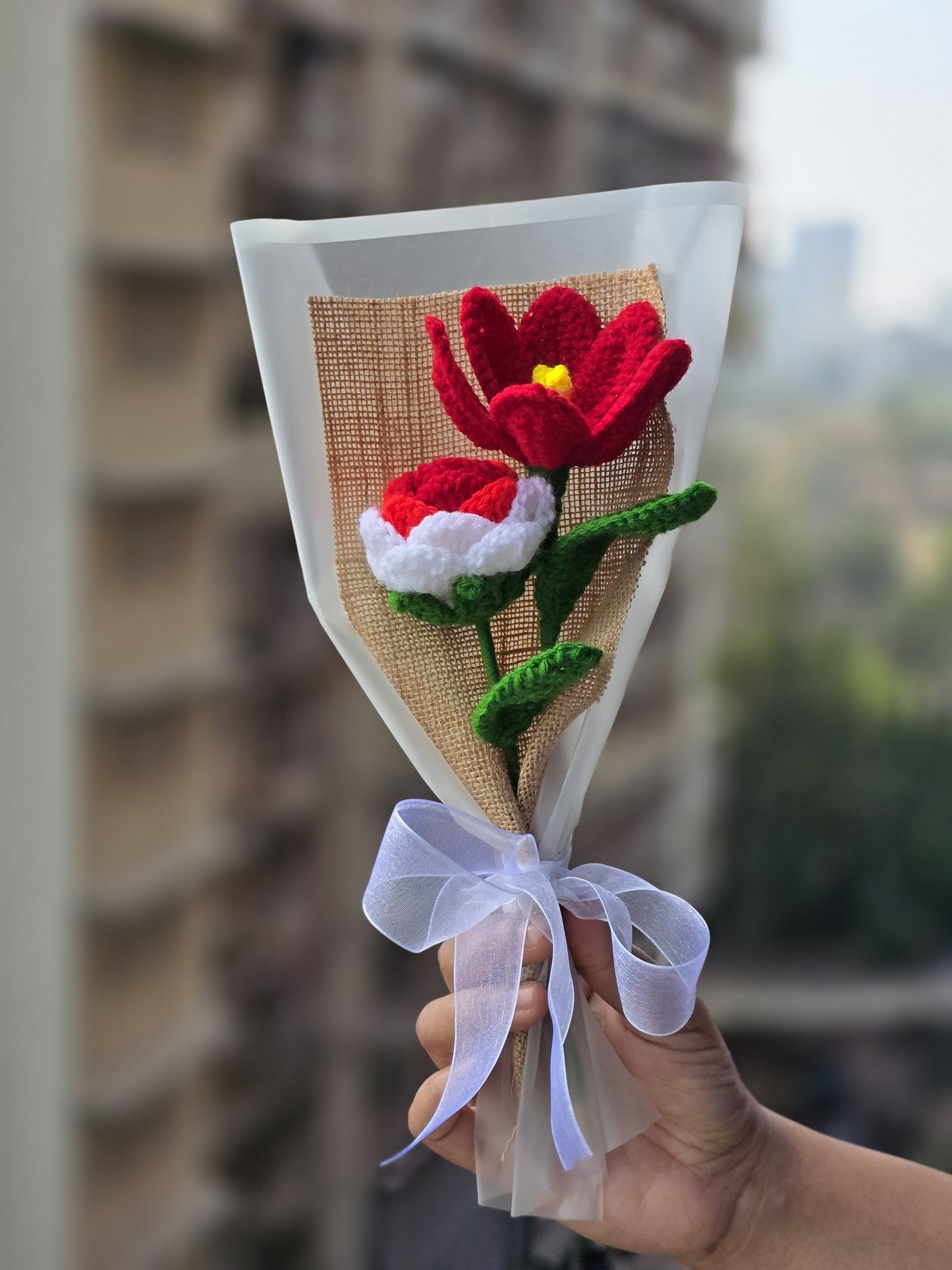 Handcrafted Eternal Tulip Bouquet