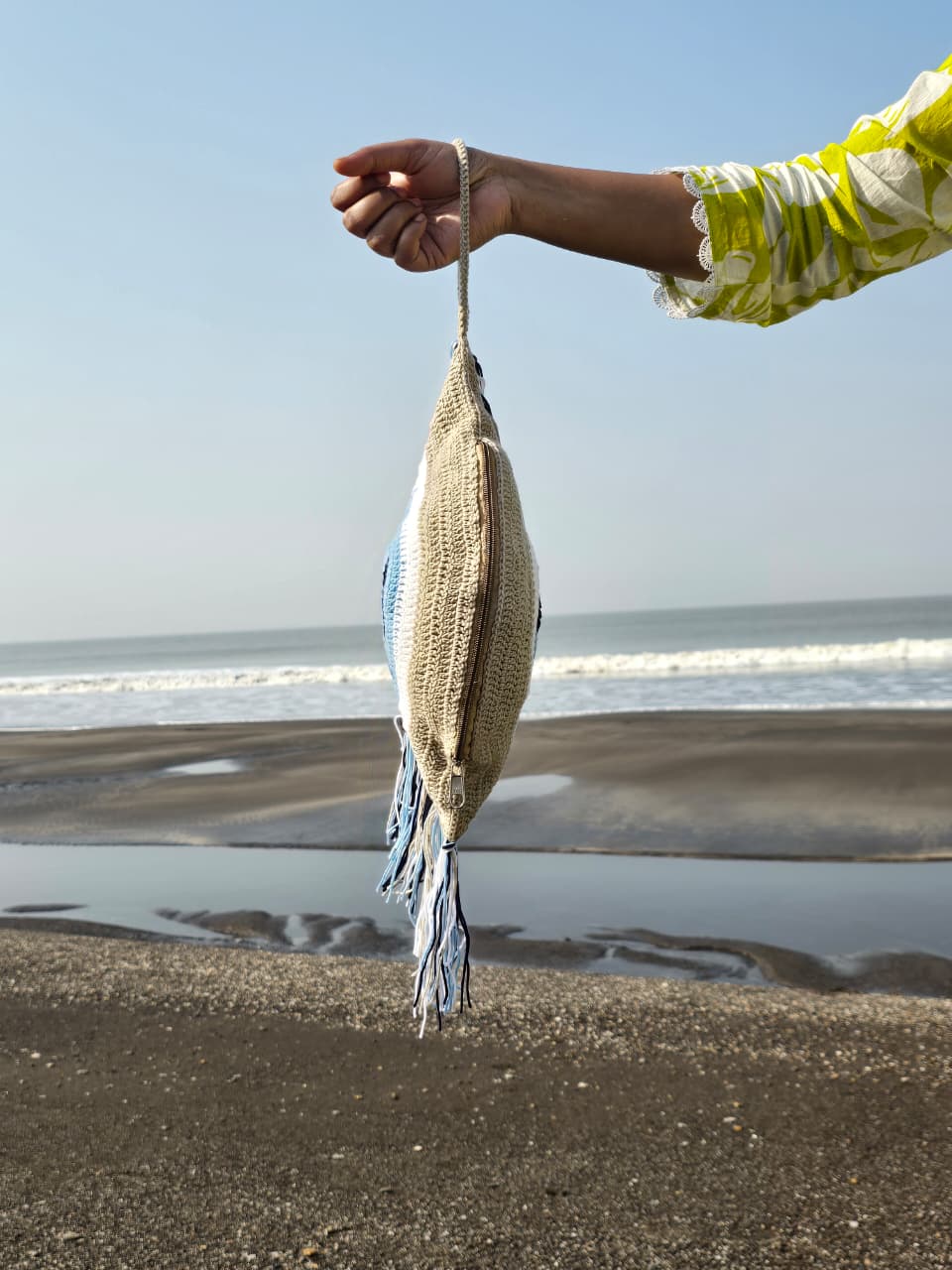 Boho Evil Eye Tassel Bag 🧿