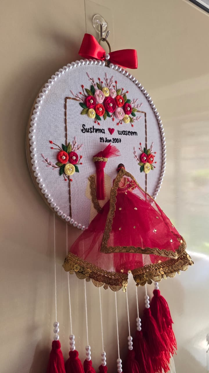 Embroidery Wedding Hoop