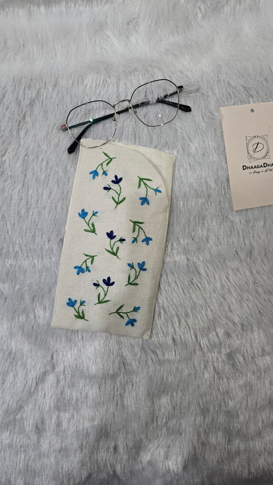 Personalized Embroidered Eyeglass Covers