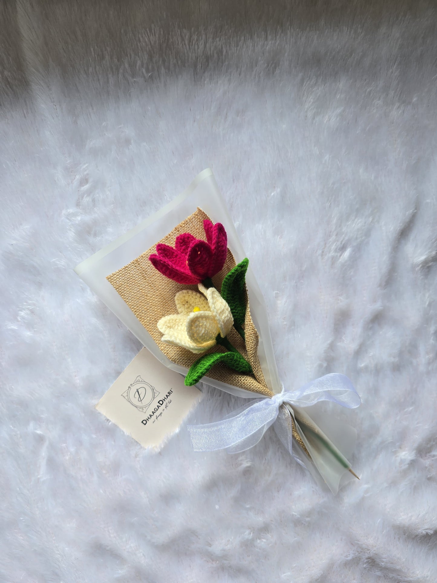 Handcrafted Eternal Tulip Bouquet