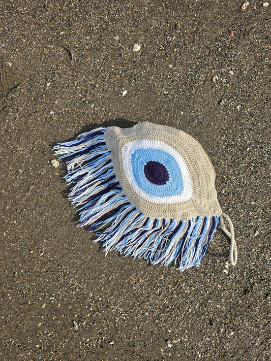 Boho Evil Eye Tassel Bag 🧿