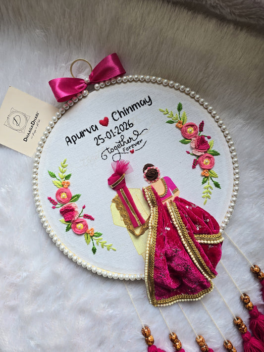 The Royal Peshwai Bond – Custom Wedding Hoop