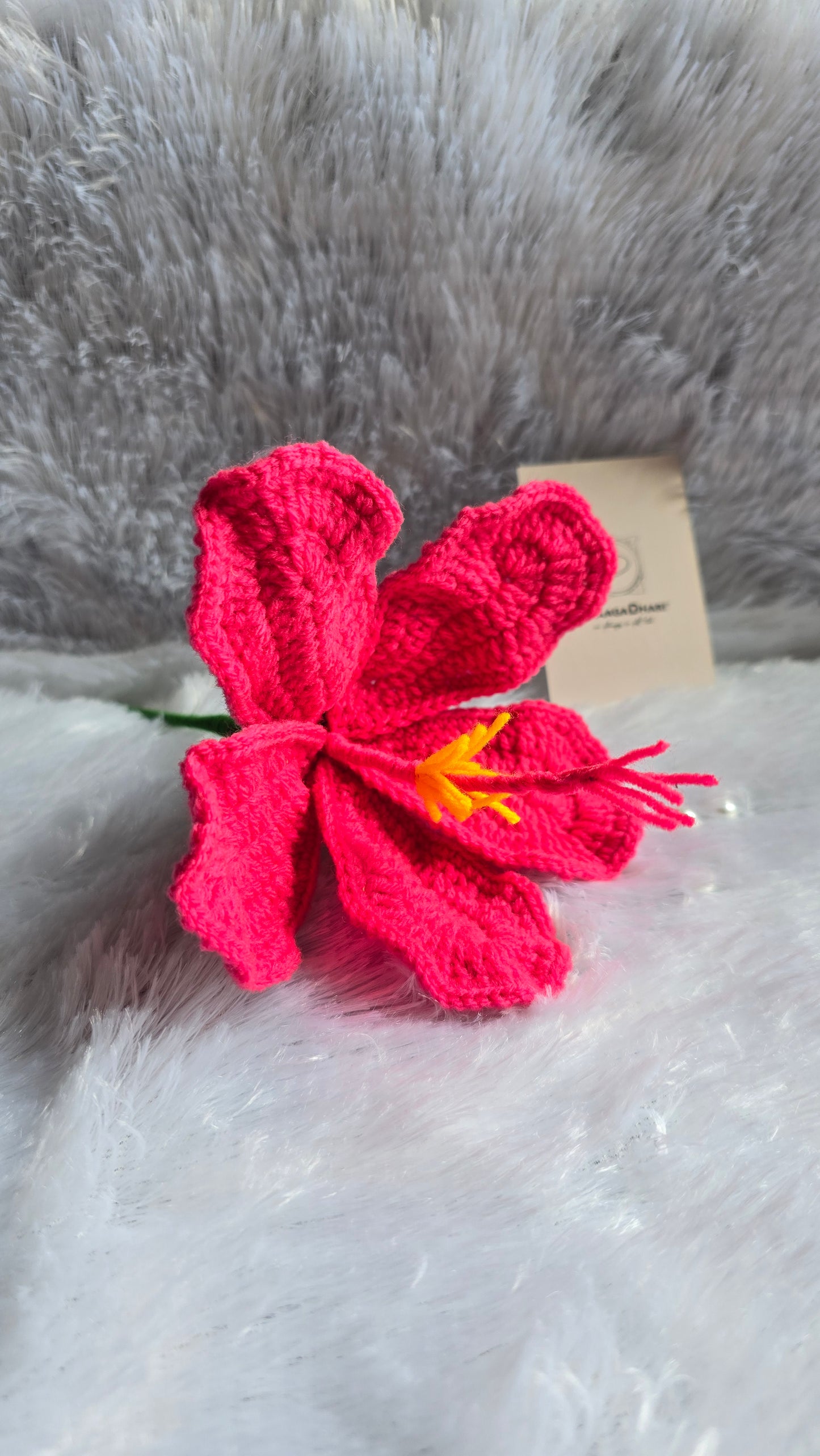 Hibiscus Crochet Flower