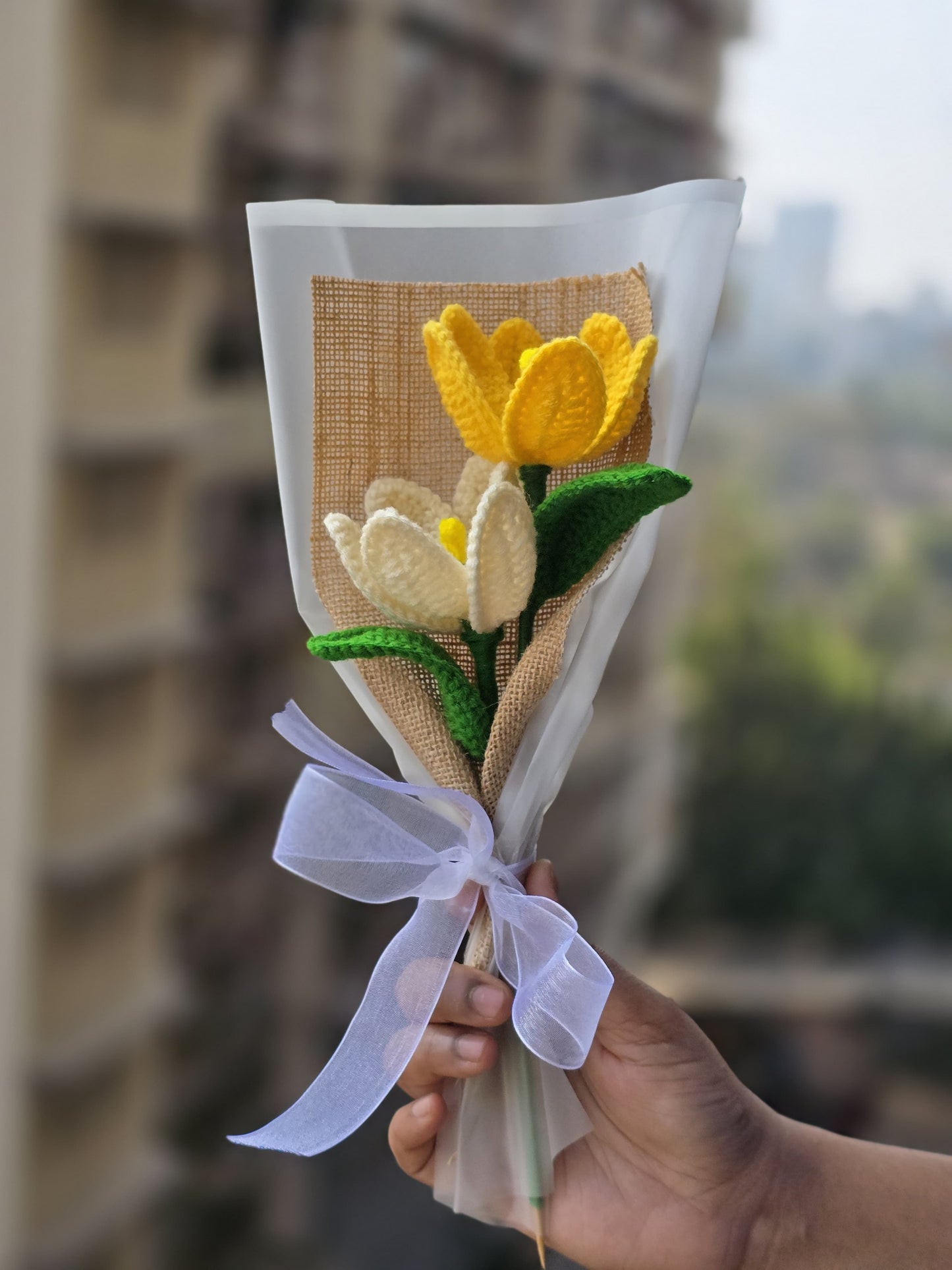 Handcrafted Eternal Tulip Bouquet