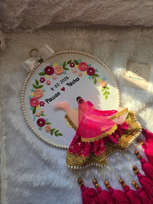 Embroidery Wedding Hoop