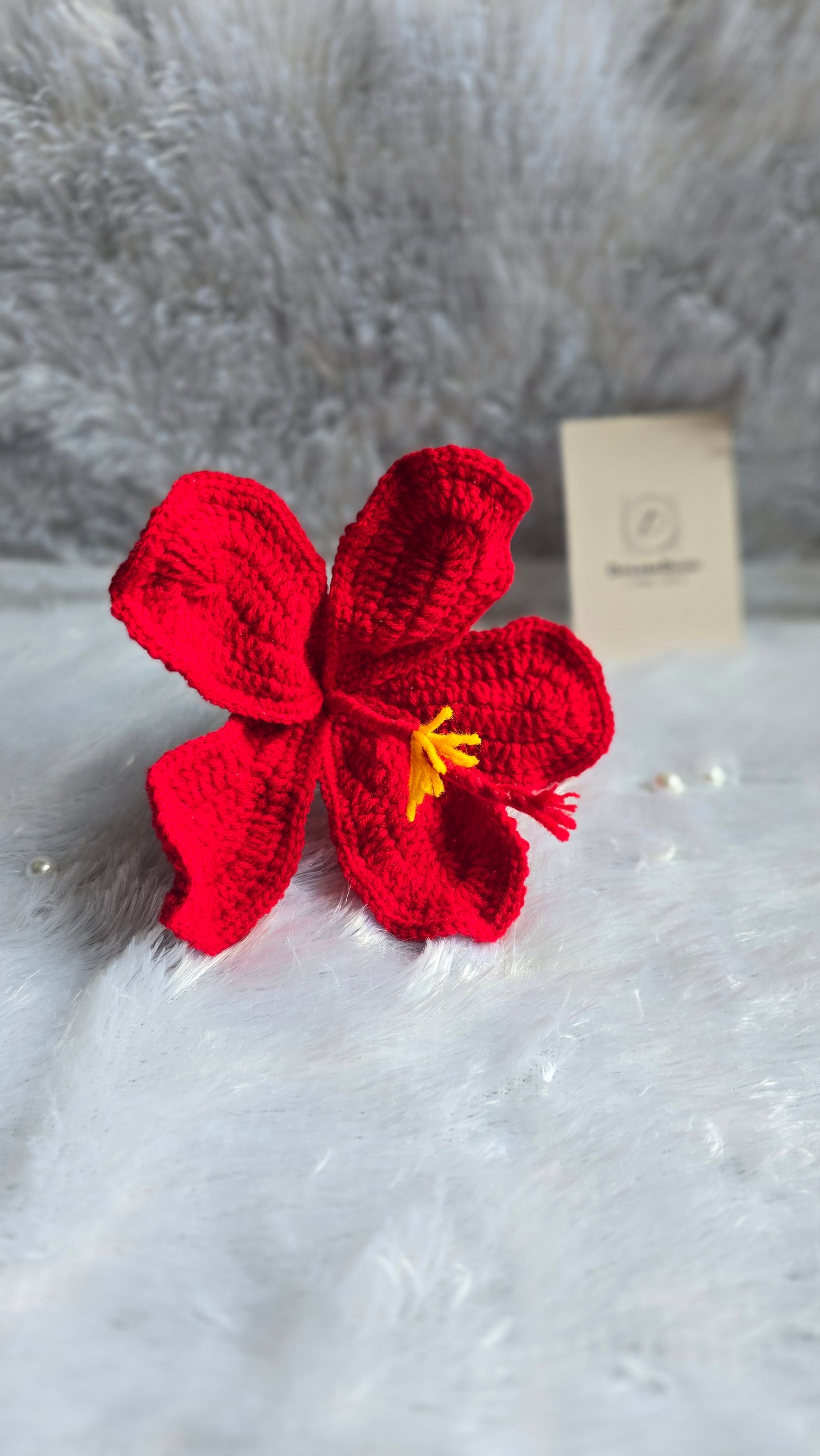 Hibiscus Crochet Flower