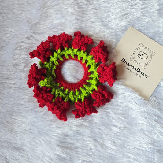 The Lily Valley Scrunchie