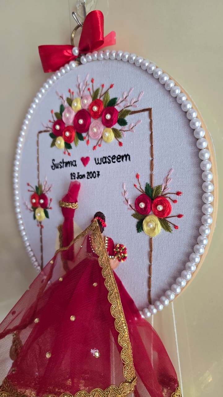 Embroidery Wedding Hoop