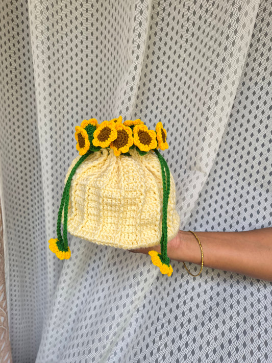 Sunflower Potli