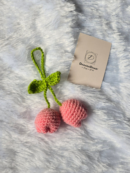 Tulip Crochet Charm
