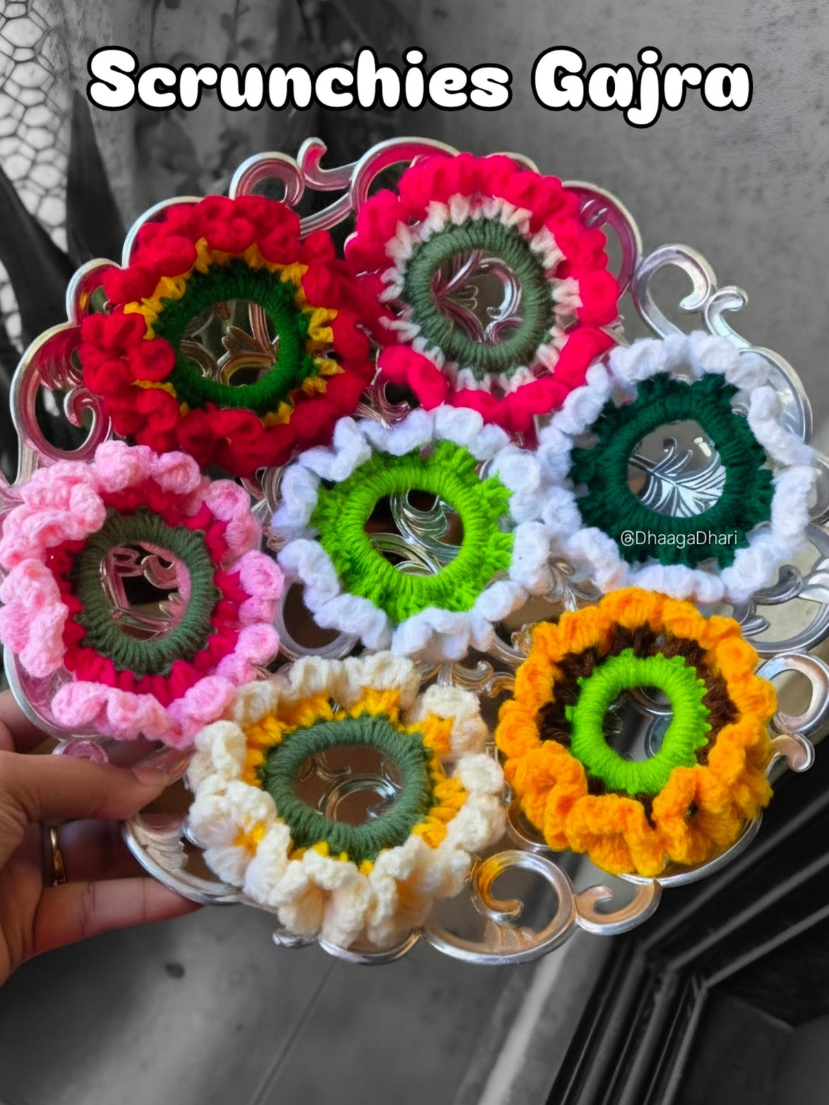 Scrunchies Gajra