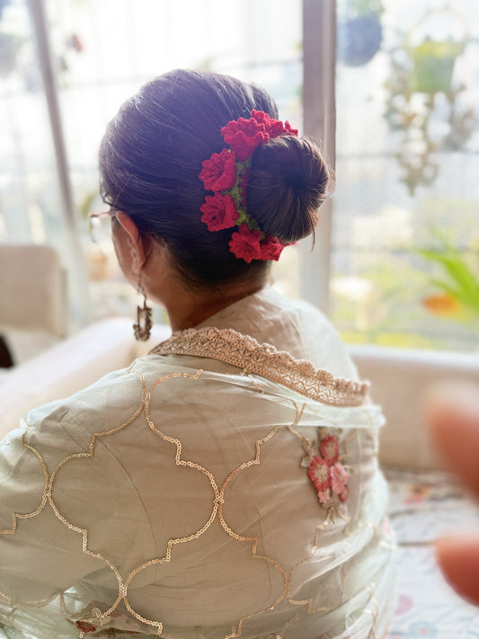 The Lily Valley Scrunchie