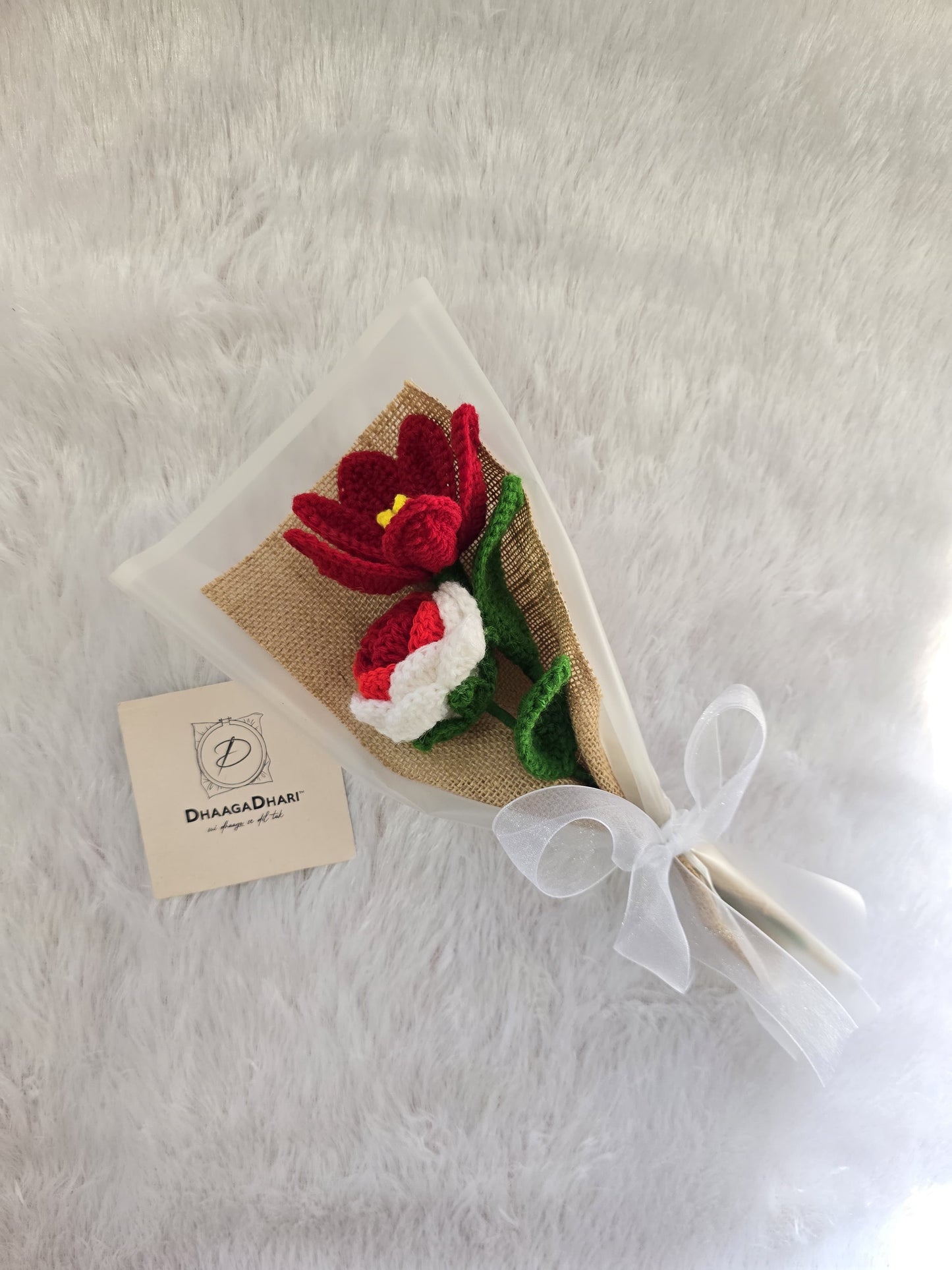 Handcrafted Eternal Tulip Bouquet