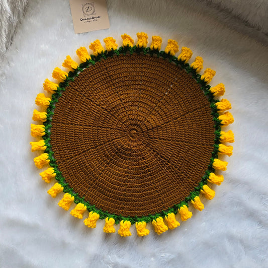 Crochet Lily Of Valley Bouquet Blanket