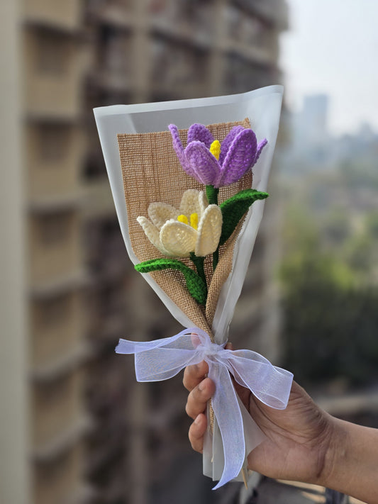 Handcrafted Eternal Tulip Bouquet