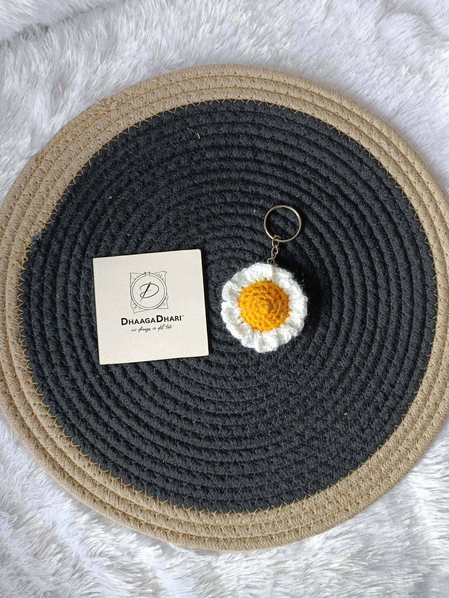 Daisy Keychain